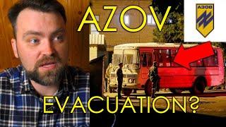 Update from Ukraine | Why Azov was evacuated from Mariupol Azovstal Factory?