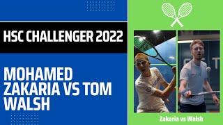 BRUTAL rally between Mohamed Zakaria and Tom Walsh | HSC challenger event 2022