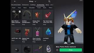 HIW TO GET THE NEW BLUE FLAME ROBO SAMURAI HAT