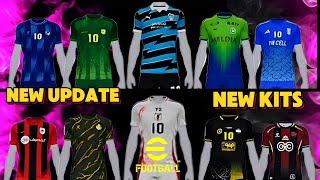 Amazing  New Update Kits Efootball 2025 Mobile | Don't Miss !