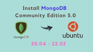 Install MongoDB community edition on Ubuntu 20.04-22.04