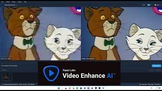 Улучшаем качество видео в программе Topaz Video Enhance AI