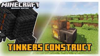 TINKERS CONSTRUCT BEDROCK EDITION | Обзор мода