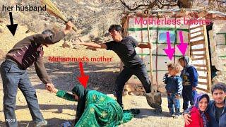 Muhammad's wife's mother and her husband in the baby hut without Muhammad's mother