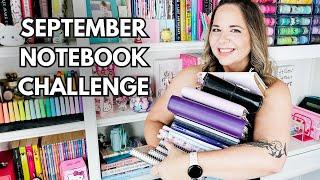 SEPTEMBER NOTEBOOK CHALLENGE  Stalogy, Archer & Olive, Erin Condren