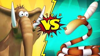 Elephant vs Snake | Funny Cartoon For Kids | VS Series | Gazoon Official