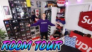 MY DOPE ROOM TOUR 2!! (UPDATED HYPEBEAST HEAVEN)