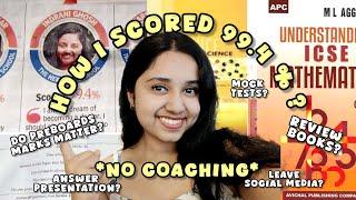 HOW I SCORED 99.4 % in class 10 BOARDS  | *NO COACHING* | PREPARATION TIPS FOR BOARDS 2025