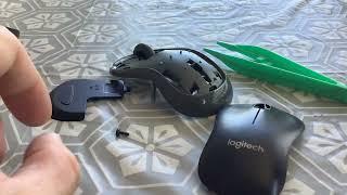 How to clean mouse Logitech M185