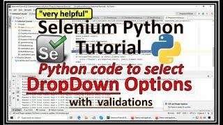 Selenium Python Dropdown | Selenium With Python-Dropdown in Selenium Webdriver Python-Dropdown List