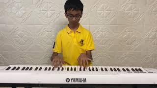 My little pianists - fastest piano player - Allegro in C by Manav Kumar