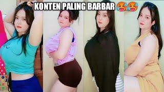 Barbar Banget Tiktok Tante Cantik Putih Gunung Gede Part 1 |Jilbab Ketat