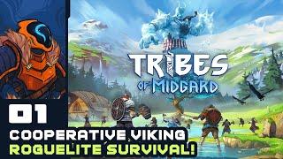 Cooperative Viking Roguelite Survival - Let's Play Tribes Of Midgard - Part 1