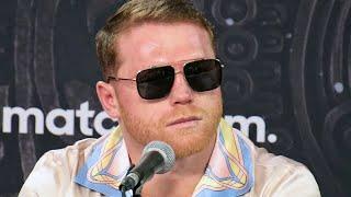 GUTTED CANELO ALVAREZ FULL POST FIGHT PRESS CONFERENCE VS DMITRY BIVOL - FULL VIDEO