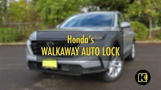 How to Enable Your 2024 Honda’s Walk Away Auto Lock Feature