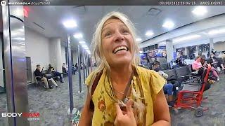 Karen Loses it After Being Denied Boarding at Airport