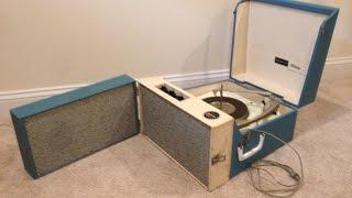 1960 Vintage Webcor Holiday Record Changer (and Bunk Johnson)