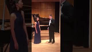 Frank Watnick and Nadina Wu senior recital full song