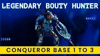 War Commander: Conqueror Bases 1 To 3 (Bounty Hunter Solo)