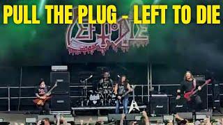 Left To Die - Pull The Plug (Death Tribute) live at Brutal Assault 2024