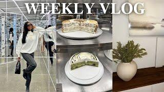 WEEKLY VLOG | content day, day in the city & home decor update | Octavia B