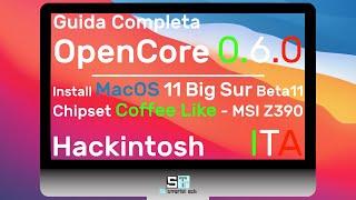 Hackintosh MacOS 11 Big Sur Beta11 Metodo OpenCore 0.6.0 - Guida Completa ITA