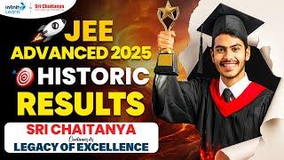 Historic JEE Advanced 2025 Results || Sri Chaitanya Continues Its Legacy of Excellence || LIVE
