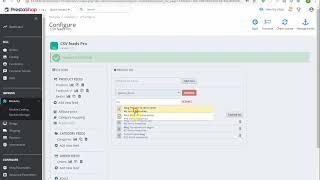 Prestashop CSV feeds Pro module