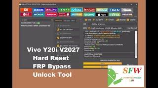 Vivo Y20i V2027 Hard Reset FRP Bypass Unlock Tool