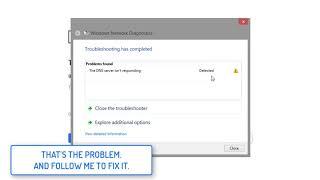 The DNS Server Isn't Responding - Windows 7, 8, 8.1, 10 - Solved