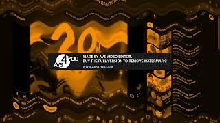 1995 20th century fox home entertainment in wavey yellow colorize