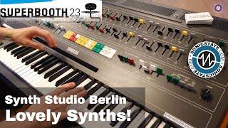 Superbooth 2023: Synth Studio Berlin - Rent Classic Synths By the Hour