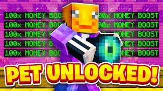 Unlocking The ULTIMATE MONEY PET in Minecraft OP PRISON SERVER! | Minecraft Prisons | EnchantedMC #3