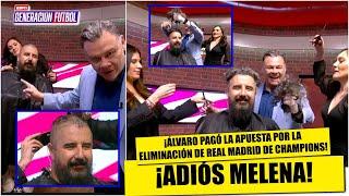 ÁLVARO MORALES CUMPLIÓ CON LA APUESTA y se dejó cortar LA MELENA por DIONISIO ESTRADA | Generación F