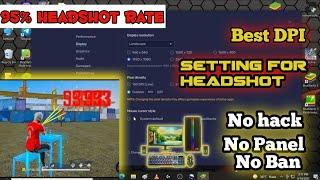 DPI settings free fire for pc | best dpi for emulator | free fire pc sensitivity settings