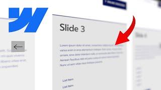 How to set a default starting slide in a Webflow slider!