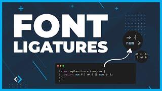 Font Ligatures no Visual Studio Code | Como ativar #vscode