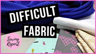 LIVE  Sewing with Difficult, Tricky, Lightweight Fabric | Craftsy Unlimited | SEWING REPORT