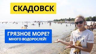 Скадовск 2021: грязное море или полезное для здоровья? Водоросли, пляжи, паром на Джарилгач, цены