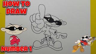 How To Draw Numbuh 1 | Codename: Kids Next Door | Step by Step #drawing #knd