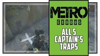 Metro Exodus Sam’s Story All Captain's Trap Locations Trapper Trophy