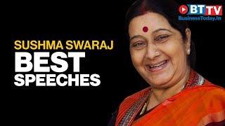 Sushma Swaraj’s memorable speeches which made her one of the best orators