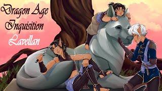 [Animation] Dragon Age Inquisition - My Lavellan through the ages + Lost Elf Theme synth cover