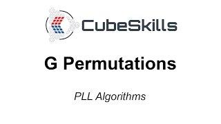 PLL Fingertricks - G Permutations