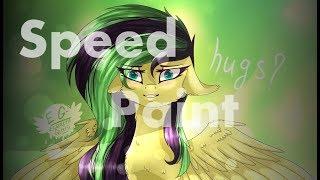 SpeedPaint►Flutter Green