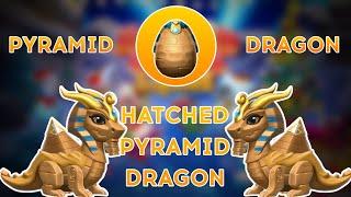 Hatched the "PYRAMID DRAGON " ..| Dragon mania legends.