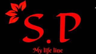 S.P name love ️ black screen WhatsApp status  comment your name  #lifeline#