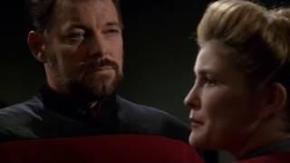 Commander Riker Onboard The USS VOYAGER