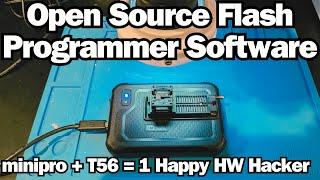 Open Source Flash Programmer Software - minipro FTW