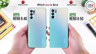 OPPO Reno 6 4G vs OPPO Reno 6 5G | Full Comparison  Which one is Best.